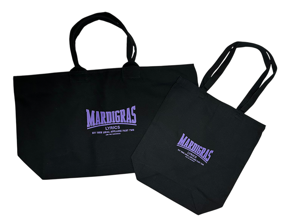 Big Zip Tote & Tote Bag Set_PUR