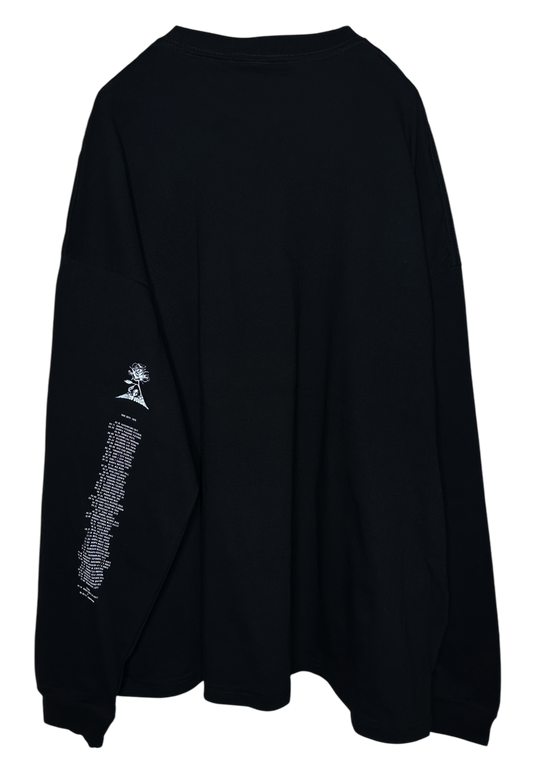 Big Silhouette LS Tshirts CUTE <Black>