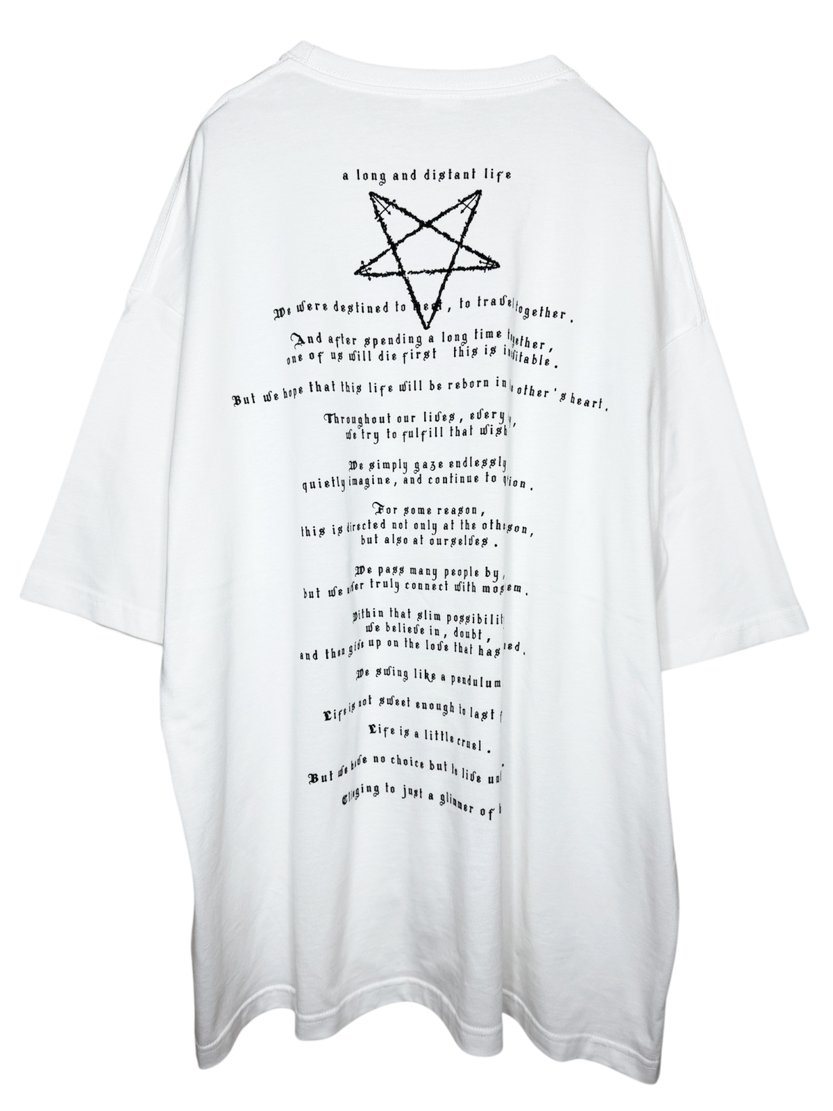 Big Silhouette Tshirt STARLIGHT A WHT