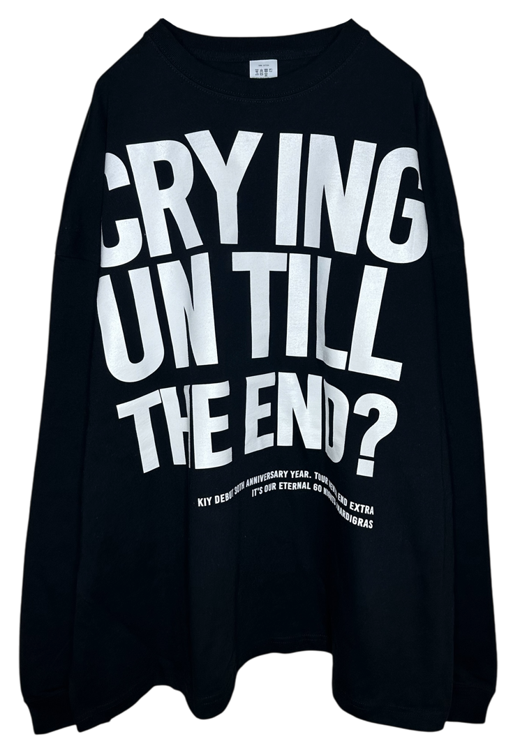 Big Silhouette LS Tshirts CUTE　＜Black＞