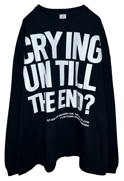 Big Silhouette LS Tshirts CUTE　＜Black＞