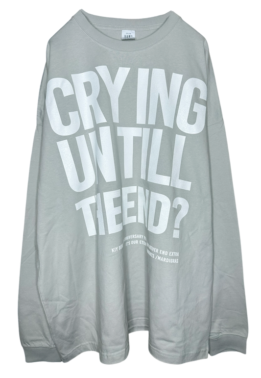 Big Silhouette LS Tshirts CUTE ＜Gray＞