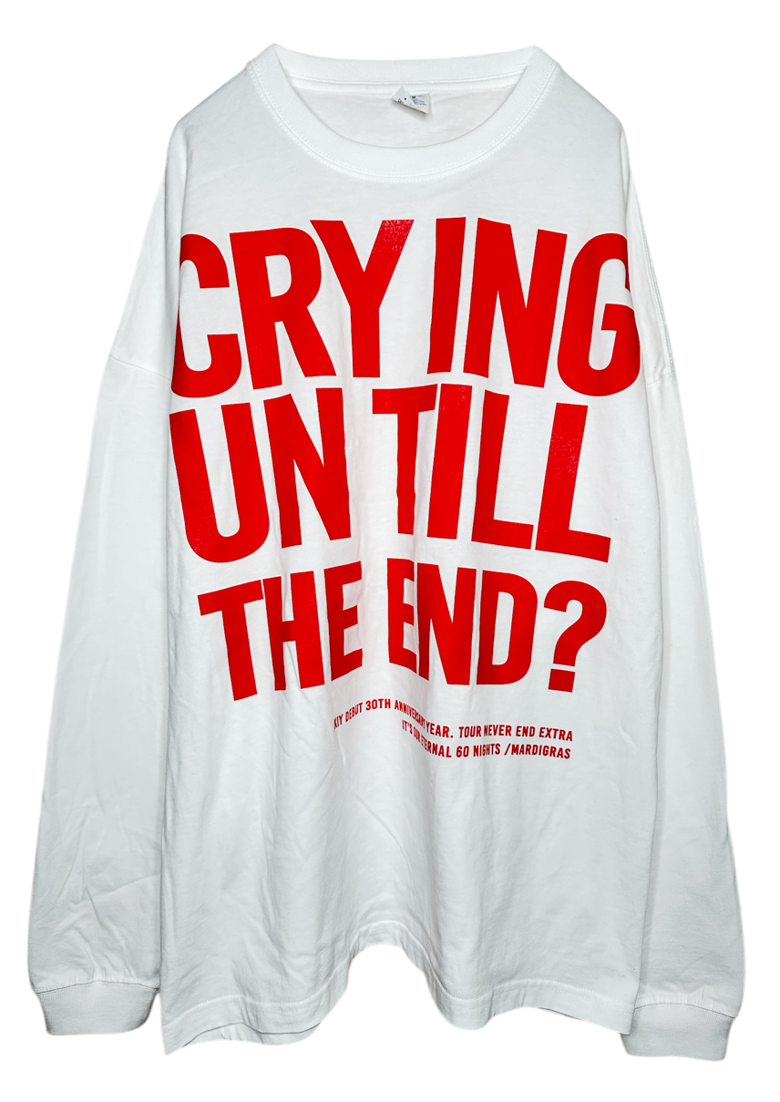 Big Silhouette LS Tshirts CUTE　＜White＞