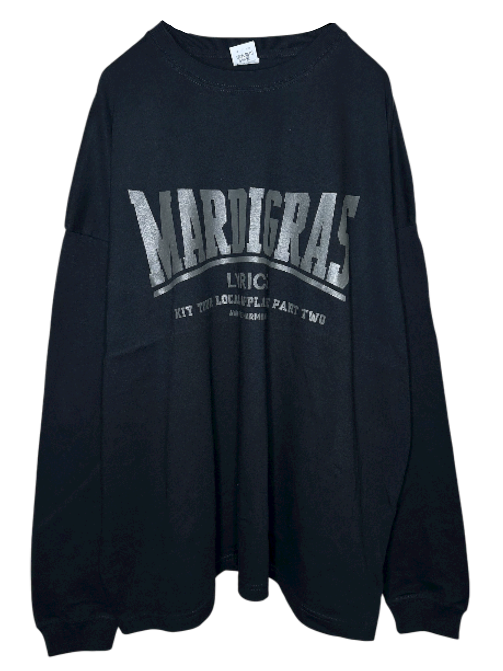 Big Shilhouette LS Tshirts  LOCAL A / BLK