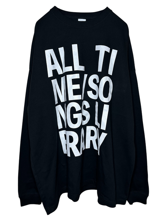 Big Silhouette LS Tshirts  LIBRALY