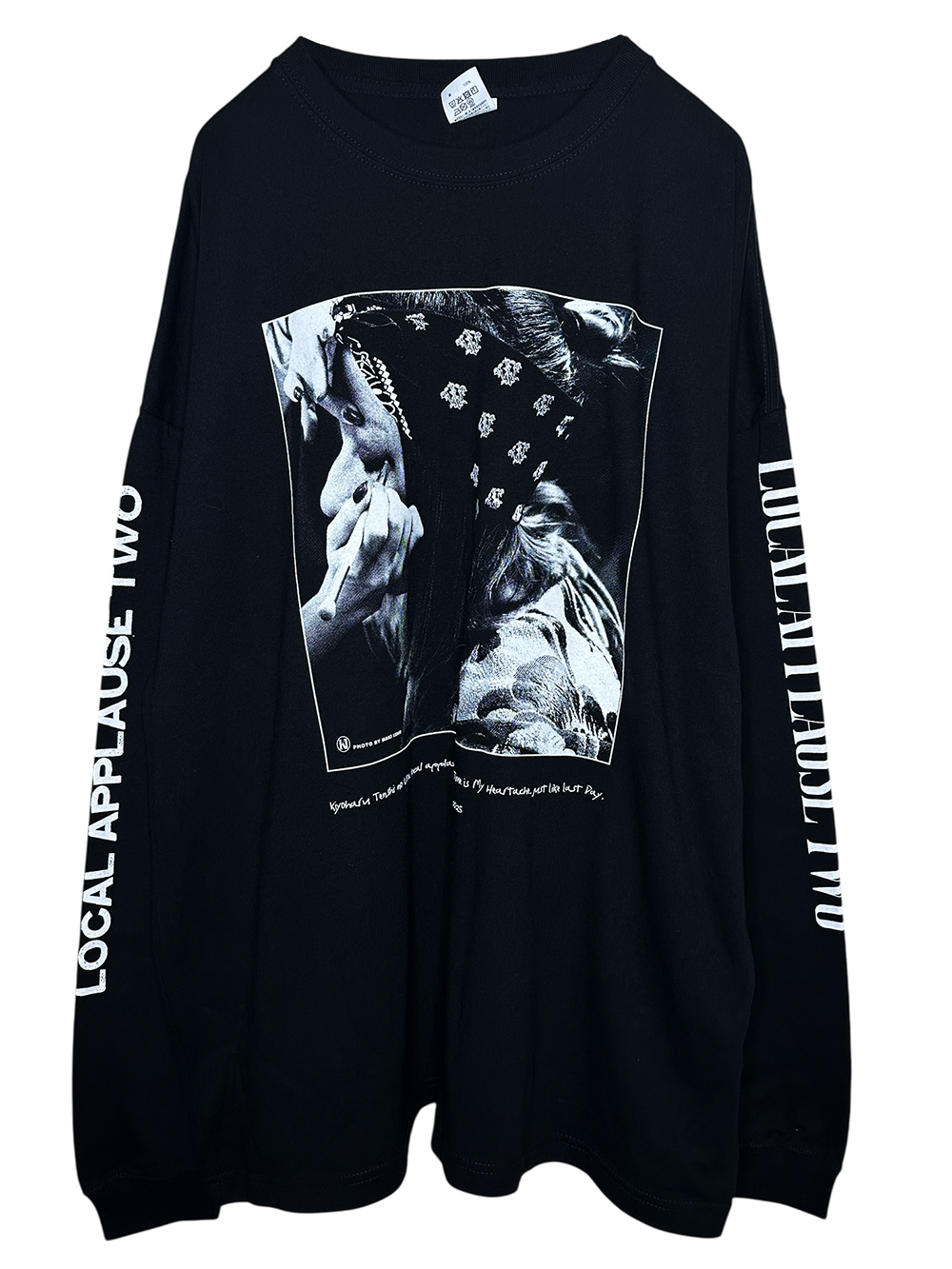 Big Silhouette LS Tshirts LA TWO