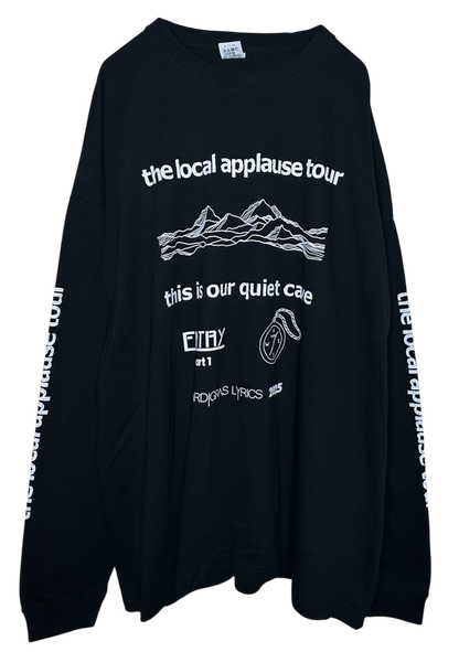 Big Long Sleeve Tshirts Time ＜black＞