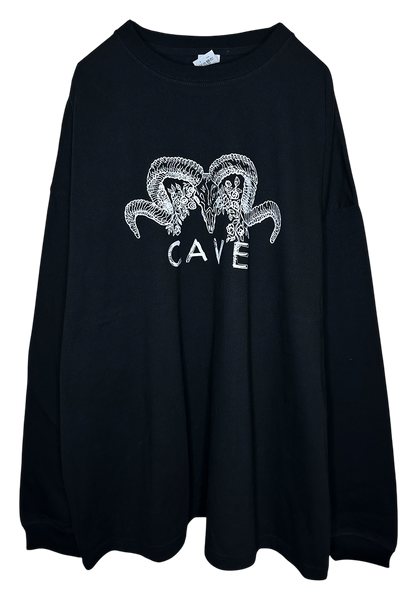 Big Silhouette LS Tshirts CAVE