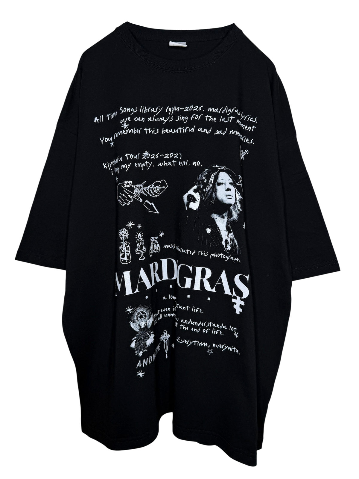 Big Silhouette Tshirt　STARLIGHT A　BLK
