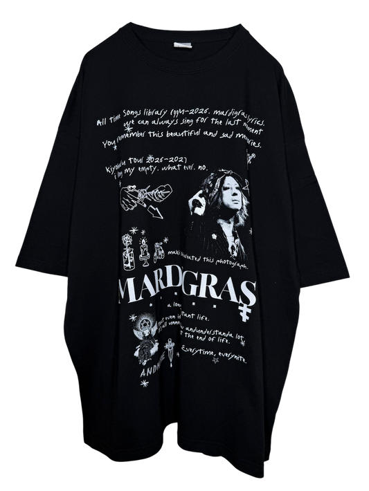 Big Silhouette Tshirt　STARLIGHT A　BLK