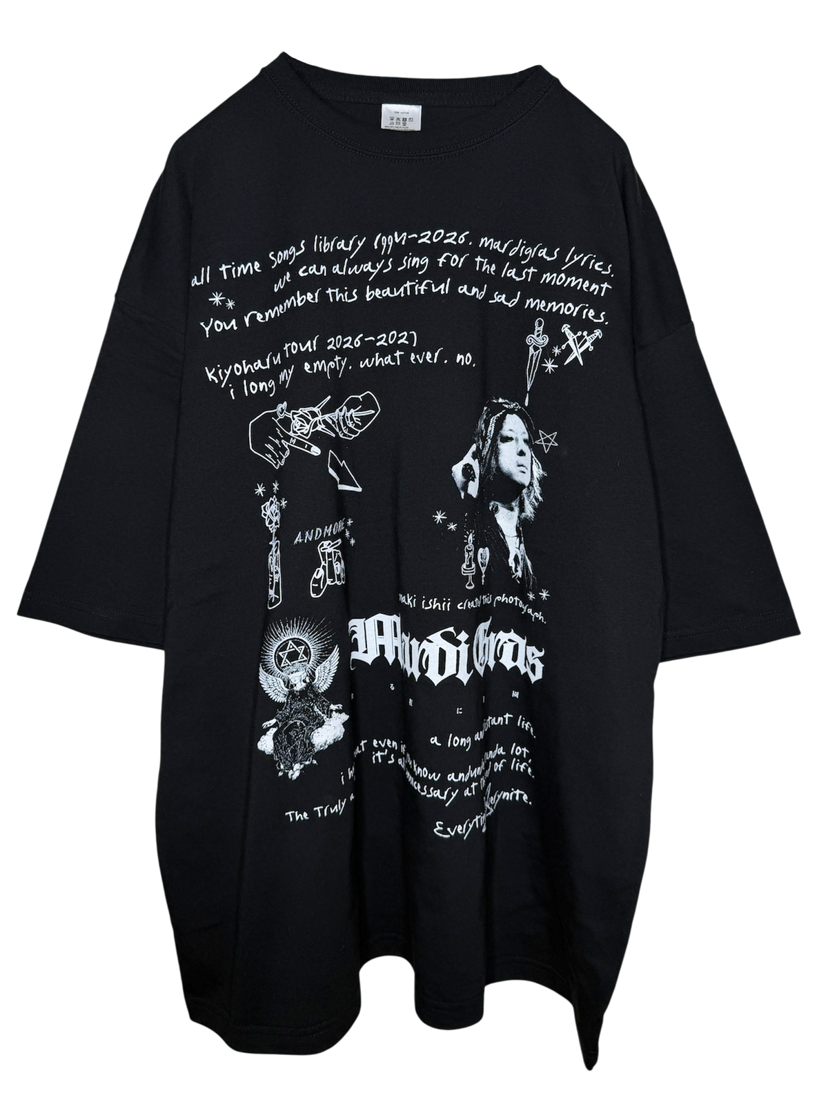 Big Silhouette Tshirt　STARLIGHT B　BLK