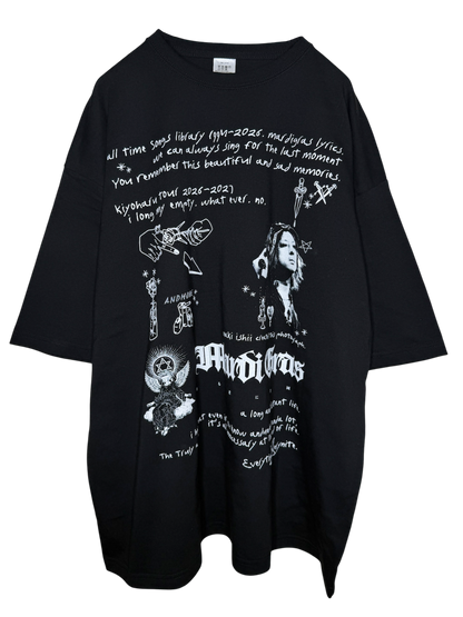 Big Silhouette Tshirt　STARLIGHT B　BLK