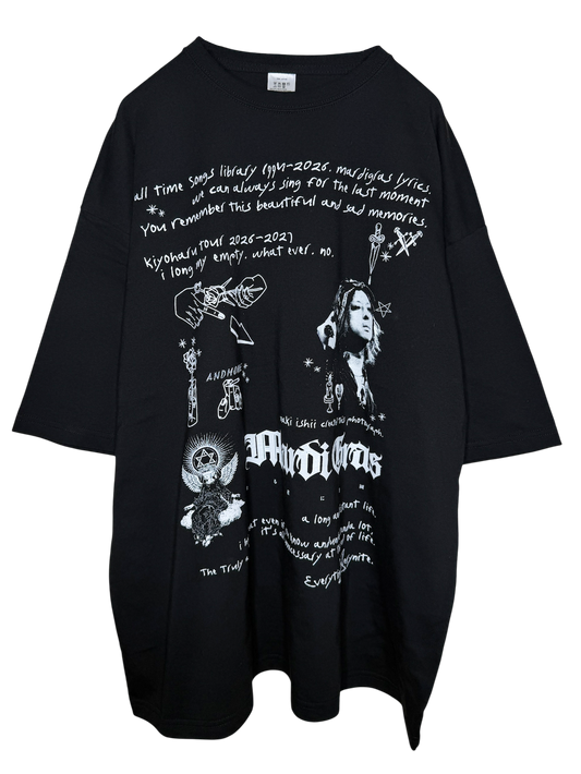 Big Silhouette Tshirt　STARLIGHT B　BLK