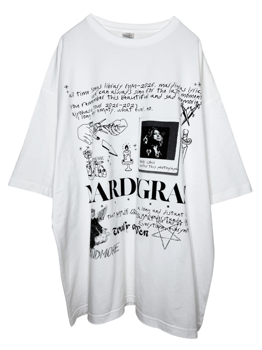 Big Silhouette Tshirt　STARLIGHT A　WHT