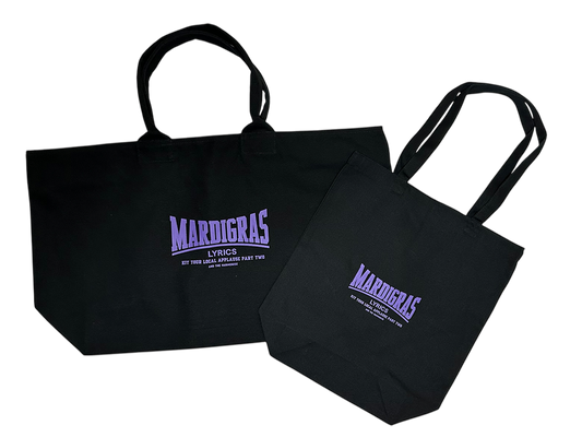 Big Zip Tote & Tote Bag Set_PUR