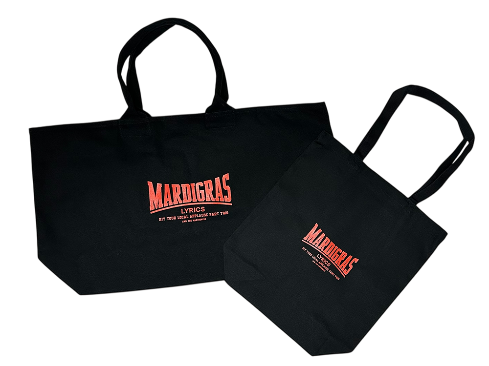 Big Zip Tote & Tote Bag Set_RED
