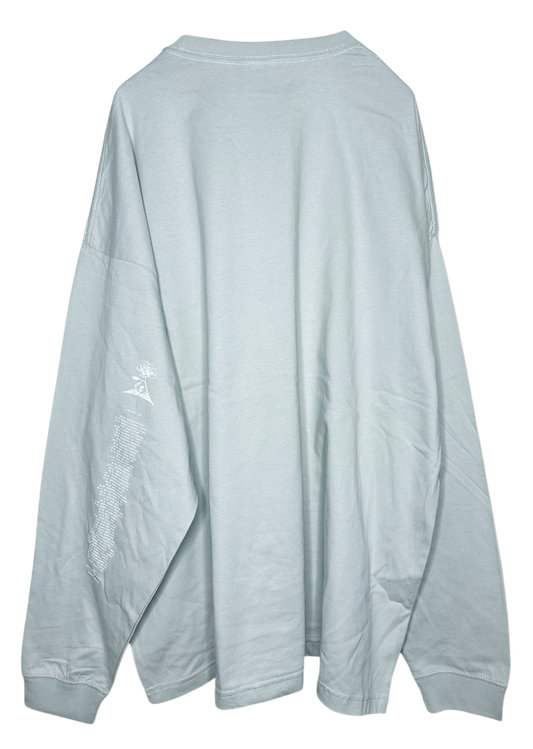 Big Silhouette LS Tshirts CUTE ＜Gray＞