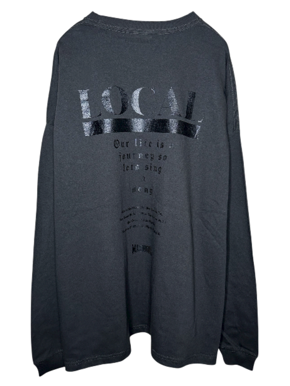 Big Shilhouette LS Tshirts  LOCAL A / SUMI