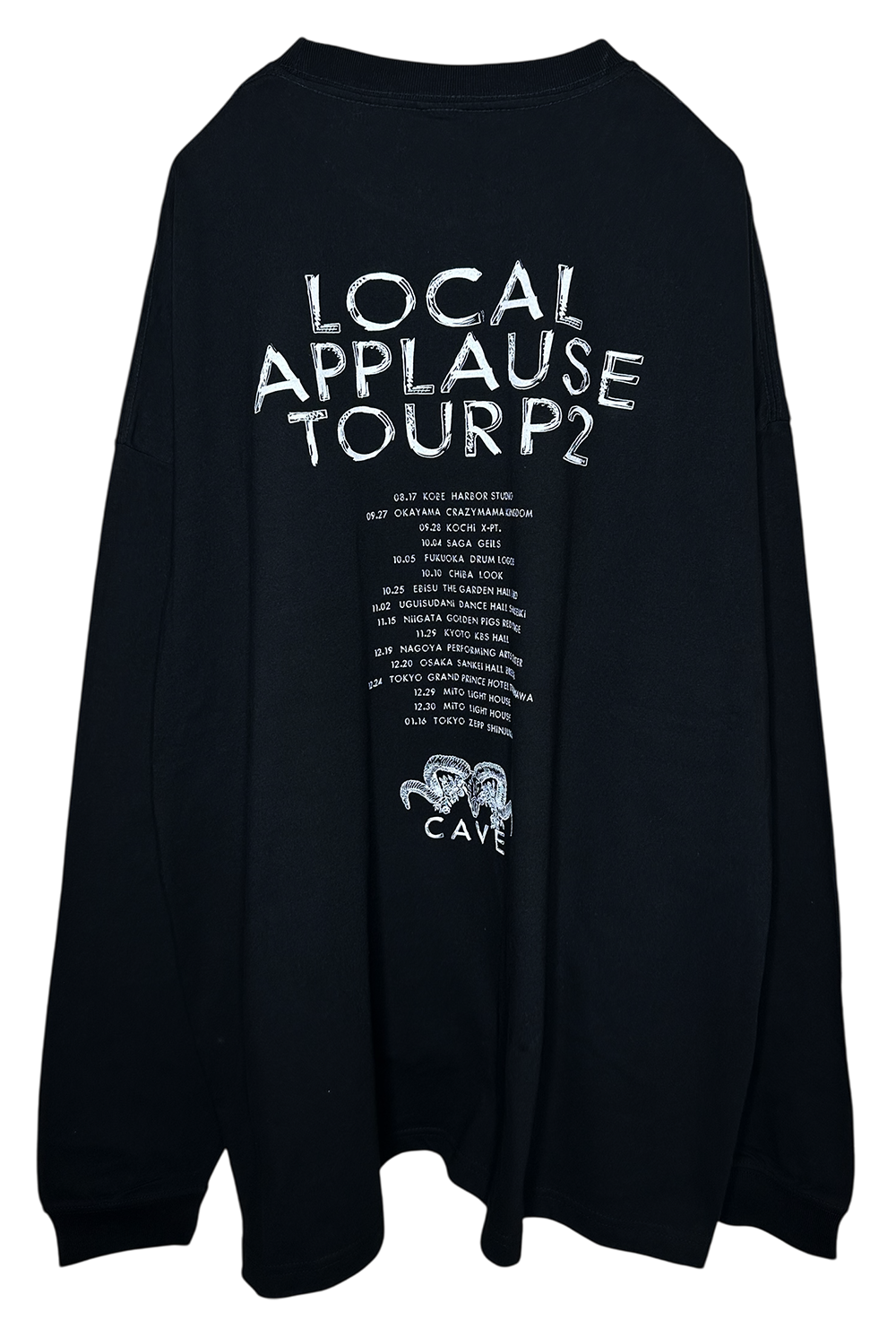 Big Silhouette LS Tshirts CAVE