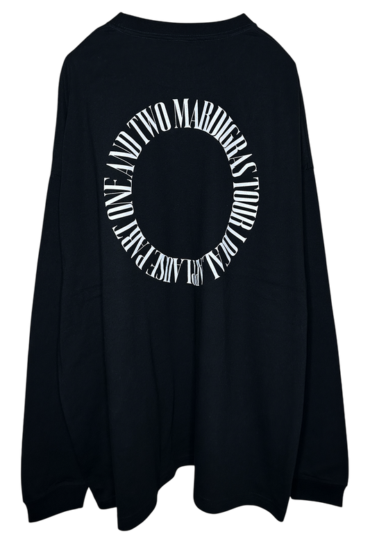 Big Silhouette Raglan Tshirts MARDIGRAS