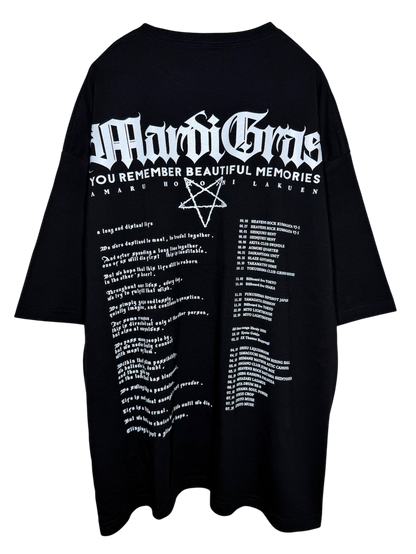 Big Silhouette Tshirt　STARLIGHT B　BLK
