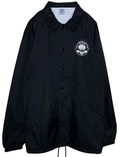 MARDIGRAS｜Coach Jacket 「FLOWER」 ＜Black＞