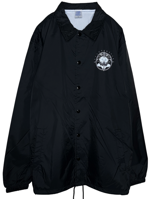 MARDIGRAS｜Coach Jacket 「FLOWER」 ＜Black＞
