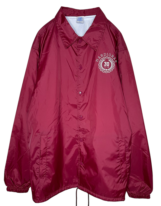 MARDIGRAS｜Coach Jacket 「MARDIGRAS 30」 ＜Burgundy＞