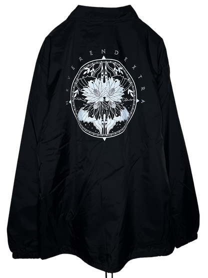 MARDIGRAS｜Coach Jacket 「FLOWER」 ＜Black＞
