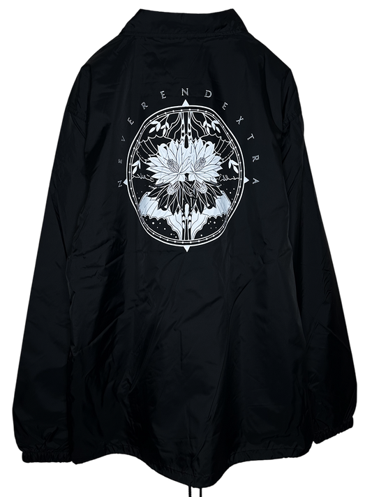 MARDIGRAS｜Coach Jacket 「FLOWER」 ＜Black＞