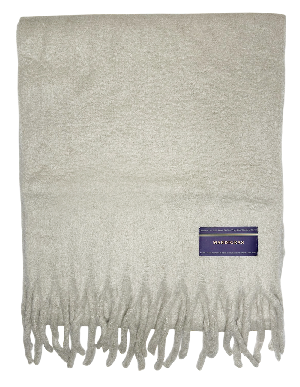 Fluffy muffler / Stone