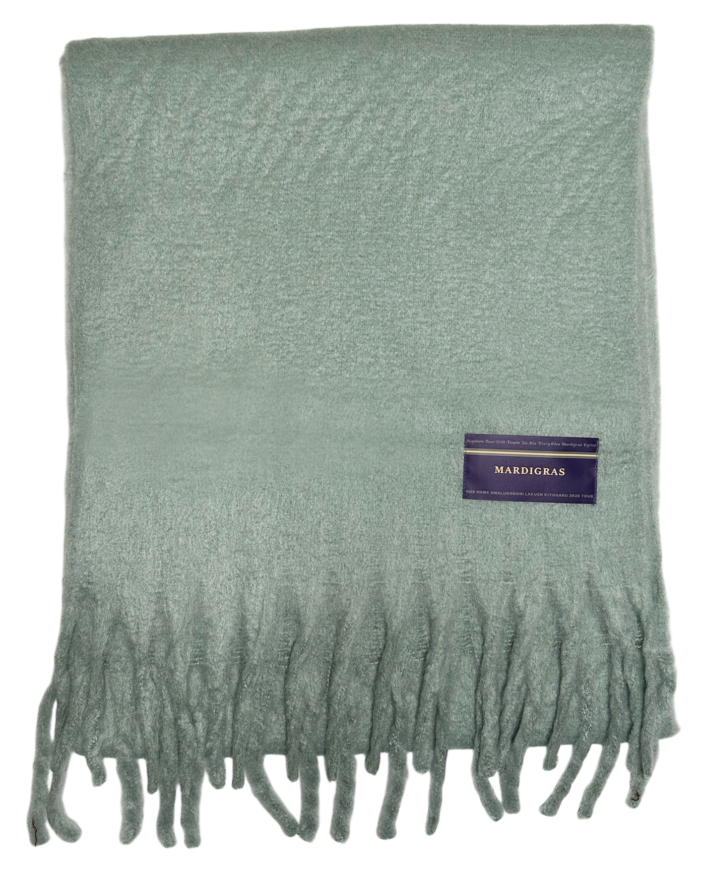Fluffy muffler / Green
