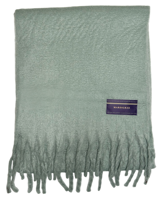 Fluffy muffler / Green