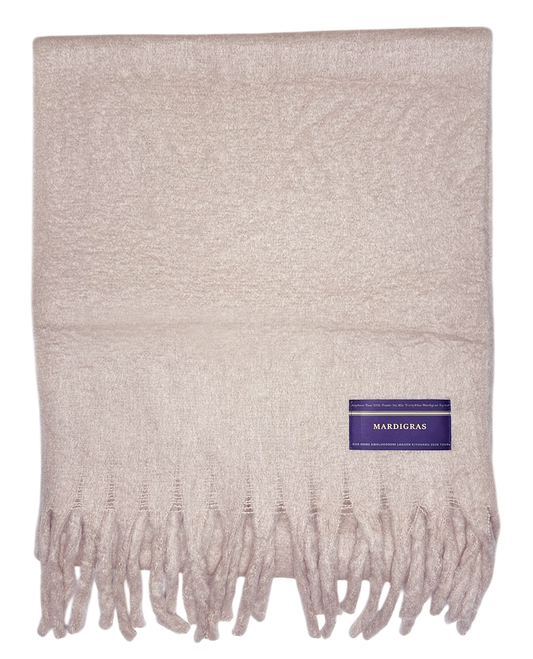 Fluffy muffler / Light pink