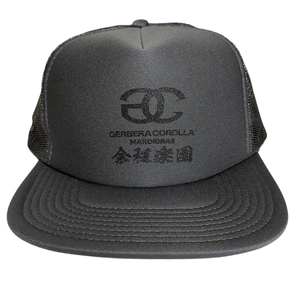 MESH CAP　/　GC楽園_Charcoal Gray