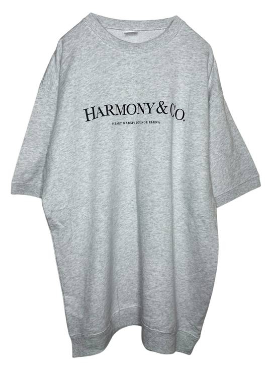 MARDIGRAS｜Short Sleeve Swaet「HARMONY」 ＜Ash＞