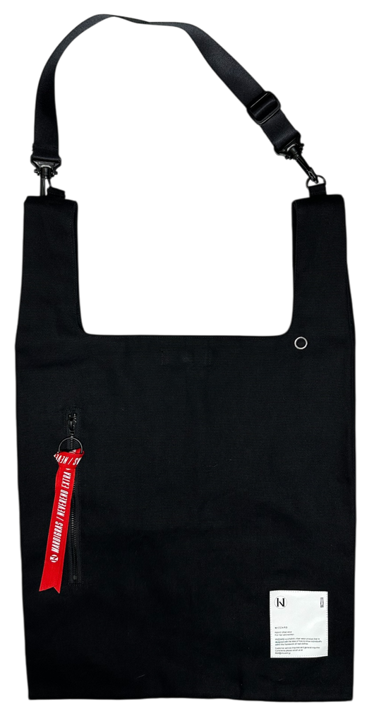 collaboration / KIYOHARU × WIZZARD Market Bag ＜black＞